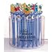 Assorted Swizzle Sticks: Mini Cocktail Acrylic Swizzle Sticks - Set of 6