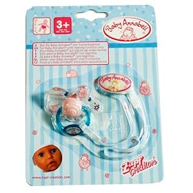 Zapf Creation Baby Annabell Dummy With Ribbon & Clip