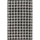 Cosmopolitan 8826 Houndstooth Contemporary Rug Size: Runner 2' 6 x 8'