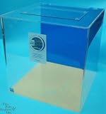 Clear-for-Life Cube 60 Gallon Acrylic Aquarium (Blue)