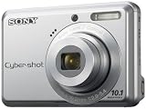 Sony DSC-S930 Digitalkamera (10 Megapixel, 3-fach opt. Zoom, 6,1 cm (2,4 Zoll) Display) silber - 