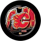 Calgary Flames NHL 3D Team Logo 12" Wall Clock