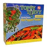 TOPSY TURVY HOT PEPPER PLANTER-''TURNING THE WORLD OF GARDENING UPSIDE DOWN''
