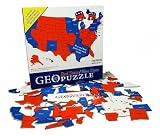 GeoPuzzle Red State - Blue State Political Map