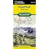 cloud peak wilderness national geographic trails illustrated map