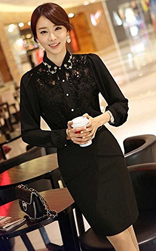 ブラウス レース エレガント 長袖 フォーマル 結婚式 シャツブラウス セクシー フレア 大きいサイズ 花柄 マキシワンピース ロング レース エレガンス 美脚  デート パーティ 冬物 秋物 可愛いスカーフ付き R133