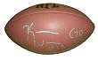 Tennessee Titans Kendall Wright Autographed NFL Wilson Composite Football Featuring "Go Titans" Inscription! Proof Photo