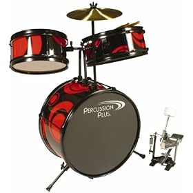 Click here to buy Percussion Plus SD1 3-piece Children's Mini-Drumset - Swirl by Percussion Plus.