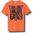 Rib Cage Short Sleeve Bright Neon T-Shirt - Available in 5 bright colors