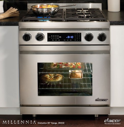 Dacor Millennia 30 In Stainless Steel Freestanding Dual Fuel