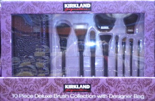 Kirkland Signature 10 Piece Cosmetic Brush Set