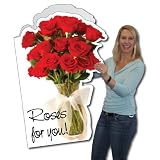 2'x3' Giant Roses for You Mother's Day Card W/Envelope
