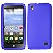Huawei Vision 3 LTE Case, Slim Gel Cover Case Blue + Screen Protector