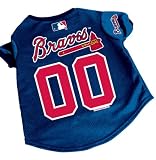 Atlanta Braves Baseball Premium Pet Jersey (Small)