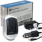 SELLWAY Qualitäts Set bestehend aus Ladestation + Reiseladegerät + Auto Ladegerät Netzteil Ladegerät Ladestation für Kodak EasyShare Z8612 IS Z-8612-IS Z-8612IS KLIC-8000 KLIC8000 8000