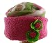 Corky and Company Pink Flower Swirl Roll Brim Hat