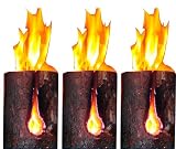 Schwedenfeuer 3er Pack inkl. Anzünder Outdoor Baumfackel Neujahrs Fackel