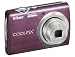 Nikon Coolpix S230 Digitalkamera (10 Megapixel, 3-fach optischer Zoom, 7,6 cm (3 Zoll) Display) lila Image of Nikon Coolpix S230 Digitalkamera (10 Megapixel, 3-fach optischer Zoom, 7,6 cm (3 Zoll) Display) lila