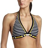 Nautica Women's Signature Stripe Grommet Halter