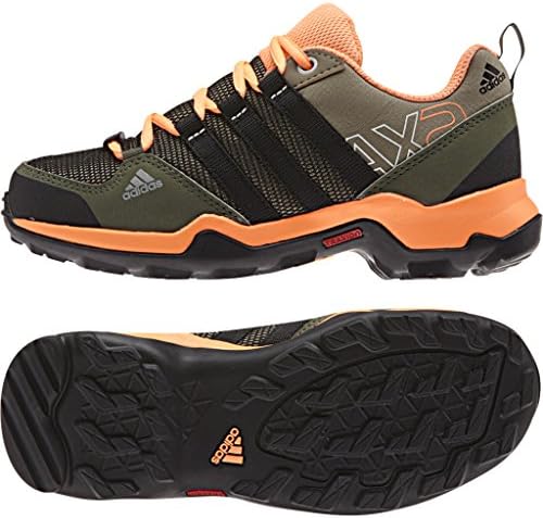 adidas Outdoor AX2 CP Hiking Shoe - Kid's Clay/Black/Chalk White 2