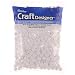 Faceted Beads, 8mm, White OP, 480pc Pkg
