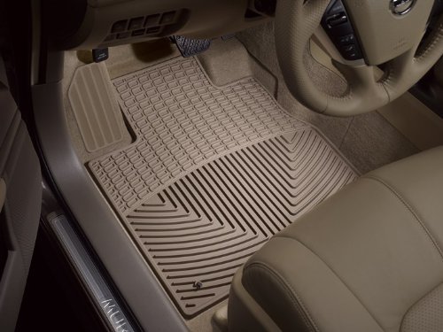 2009-2014 Nissan Murano Tan WeatherTech Floor Mat (Full Set; Standard Model)