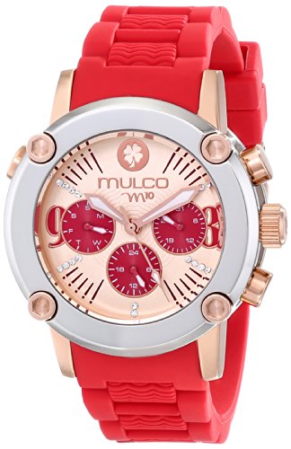 MULCO Women's MW2-28049-063 Analog Display Swiss Quartz Red Watch