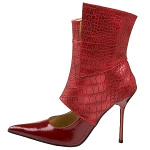 Amazon.com: Michael Antonio Women's Maverick Ankle Boot: Shoes : cutout boots sandal boots platform boots snake skin boots red boots