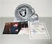 Howie Long Autographed/Hand Signed Oakland Raiders Mini helmet with HOF 00 inscription