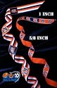 Auburn Tigers Official College Licensed Grosgrain Ribbon (2 Size/Style Choices)