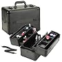 Pro Black Makeup Train Case