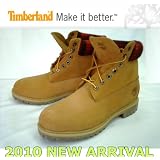 2010年A/W秋冬新作Timberlandティンバーランド６インチプレミアムブーツ【ウィートヌバック（イエローヌバック）】33561 6"PREMIUM