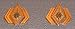 Battlestar Galactica DELUXE Rear Admiral Collar PIPS