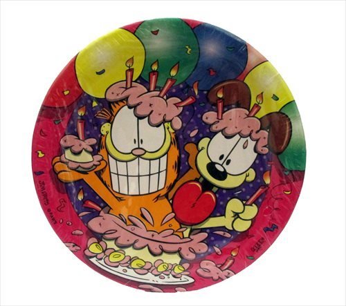 Garfield Small Paper Plates (8ct)