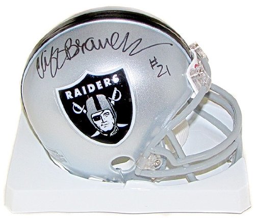 Cliff Branch Autographed Oakland Raiders Mini Helmet