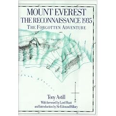 Mount Everest : The Reconnaissance 1935. The Forgotten Adventure