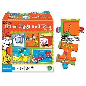 Dr. Seuss Green Eggs and Ham Puzzle by