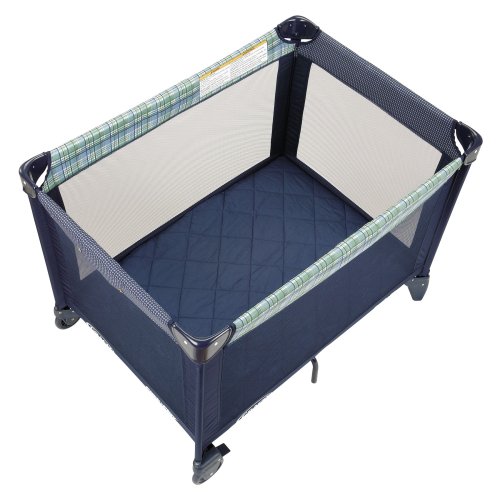 Graco Quilted Pack'N Play Sheet in Navy