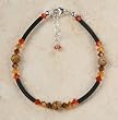 Swarovski Crystal and Picture Jasper Bracelet