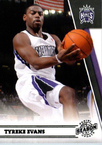 2010/11 Panini Season Update Basketball Card # 190 Tyreke Evans Sacramento Kings In a Protective Screwdown Display Case !