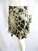 Roberto Cavalli womens leopard silk skirt