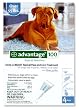 Advantage Topical Flea Treatment for Dogs over 55 Pounds, 4 Pack