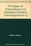 Principles of thermodynamics