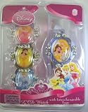 Disney Princess 3 Princesses Digital Watch with Interchangeable Tops