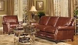 Bradington-Young 737 - ST Colton 5 Piece Leather Living Room Set