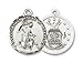 Sterling Silver Guardian Angel/Air Force Pendant title=