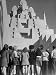 Children Gaping at Main Entrance of the Golden Gate International Exposition on Treasure Island Photographic Poster Print by Alfred Eisenstaedt, 12x16