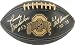 Randy Gradishar Ohio State Buckeyes Autographed Black Logo Football
