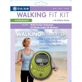 Gaiam Pedometer Plus Audio CD (Intermediate Level)