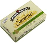 Crown Prince Sardines (Lightly Smoked) with Green Chilies, 4.25-Ounce Tins (Pack of 24)